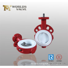 Bray Similar PTFE Lined Wafer Type Butterfly Valve with CE & ISO (D371X-10/16)